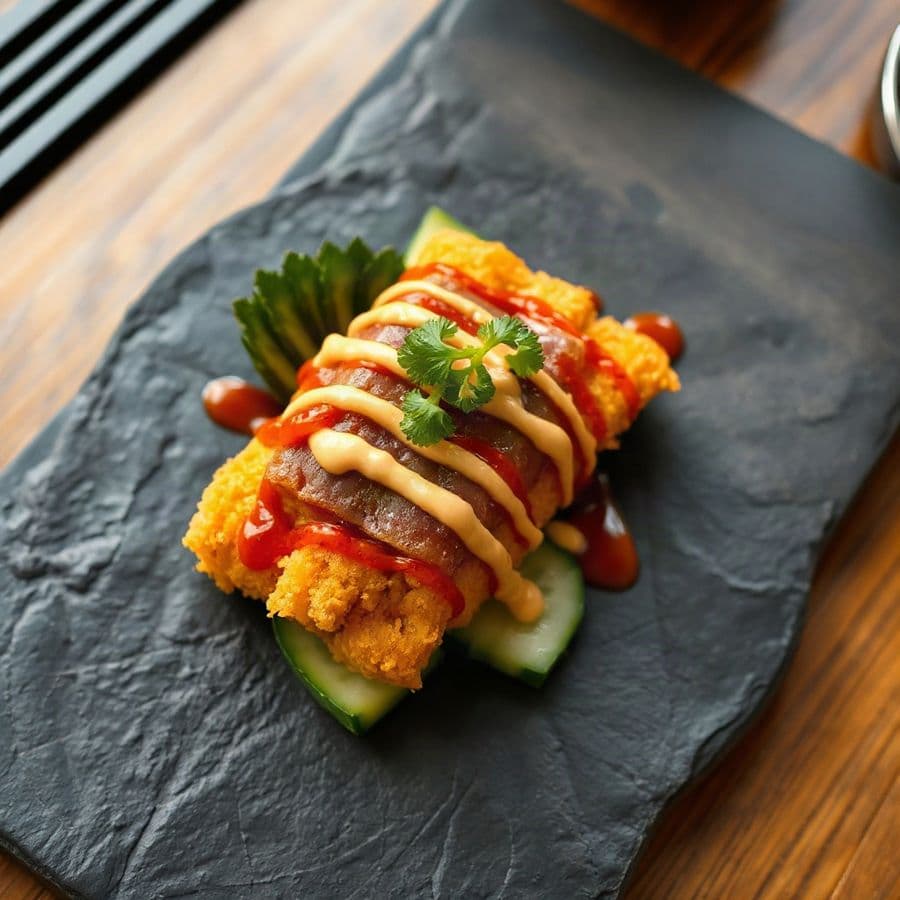Spicy Tuna Deep Fried