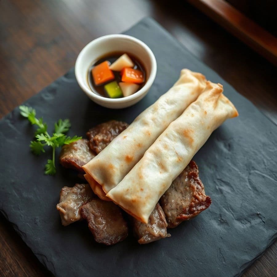 Beef & Egg Roll (2 Pcs)