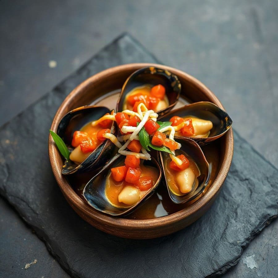 Baked Mussels