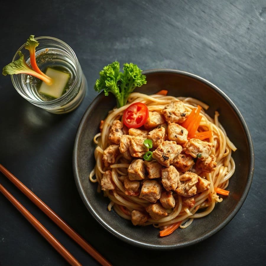 Chicken Yakisoba